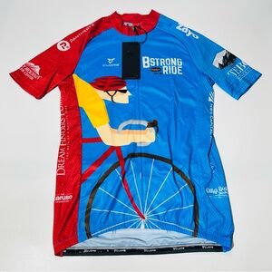 Cuore of Switzerland cycling jersey Finisher jersey blue New men Size L large